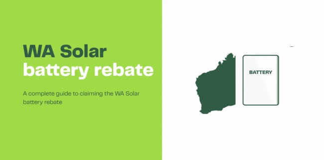 WA Home Battery Rebate Programme