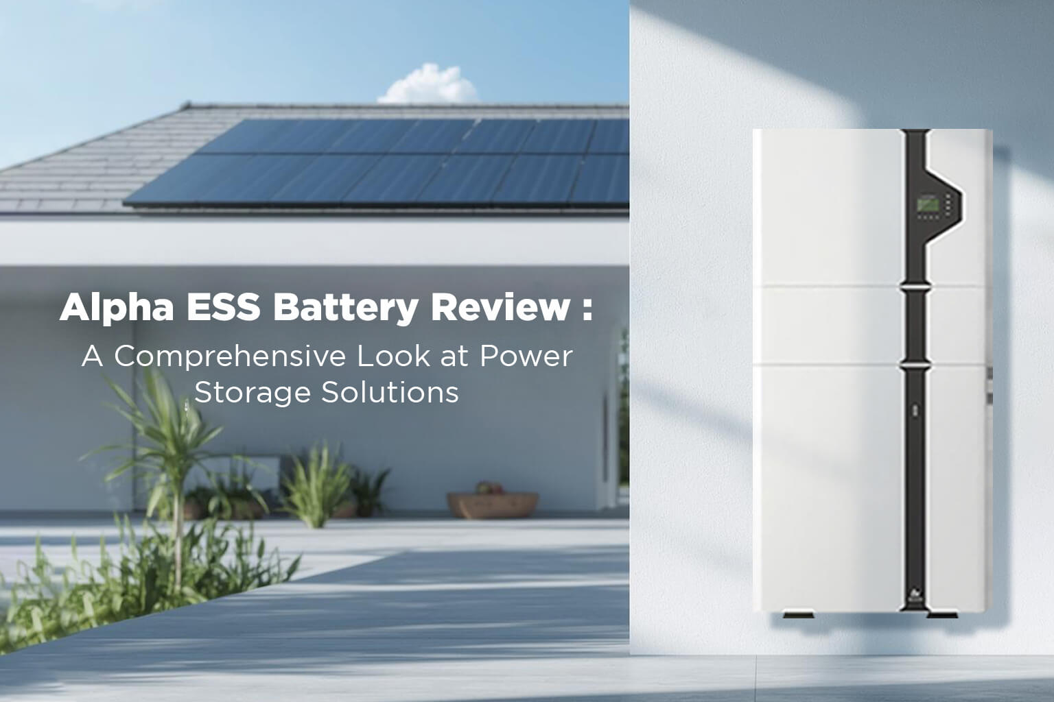 Alpha ESS Battery Review A Comprehensive Look at Power Storage Solutions