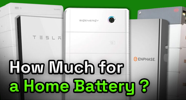 what are the prices of solar batteries in Australia