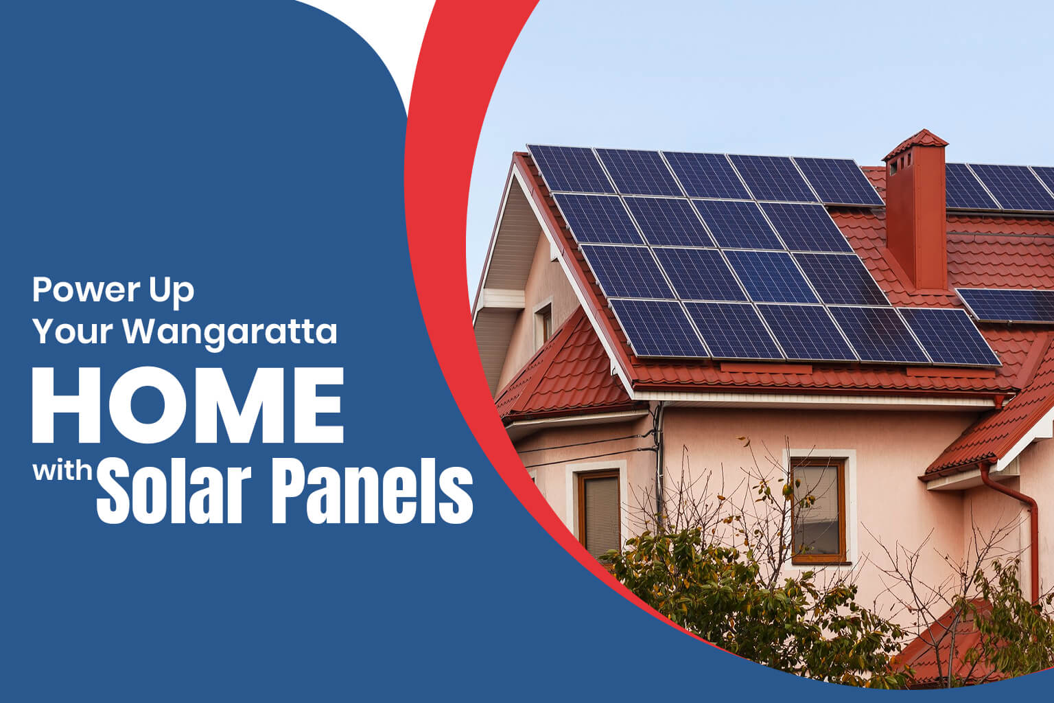 wangaratta home with solar panels