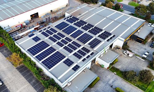 Solar System for Large Commercial Operations