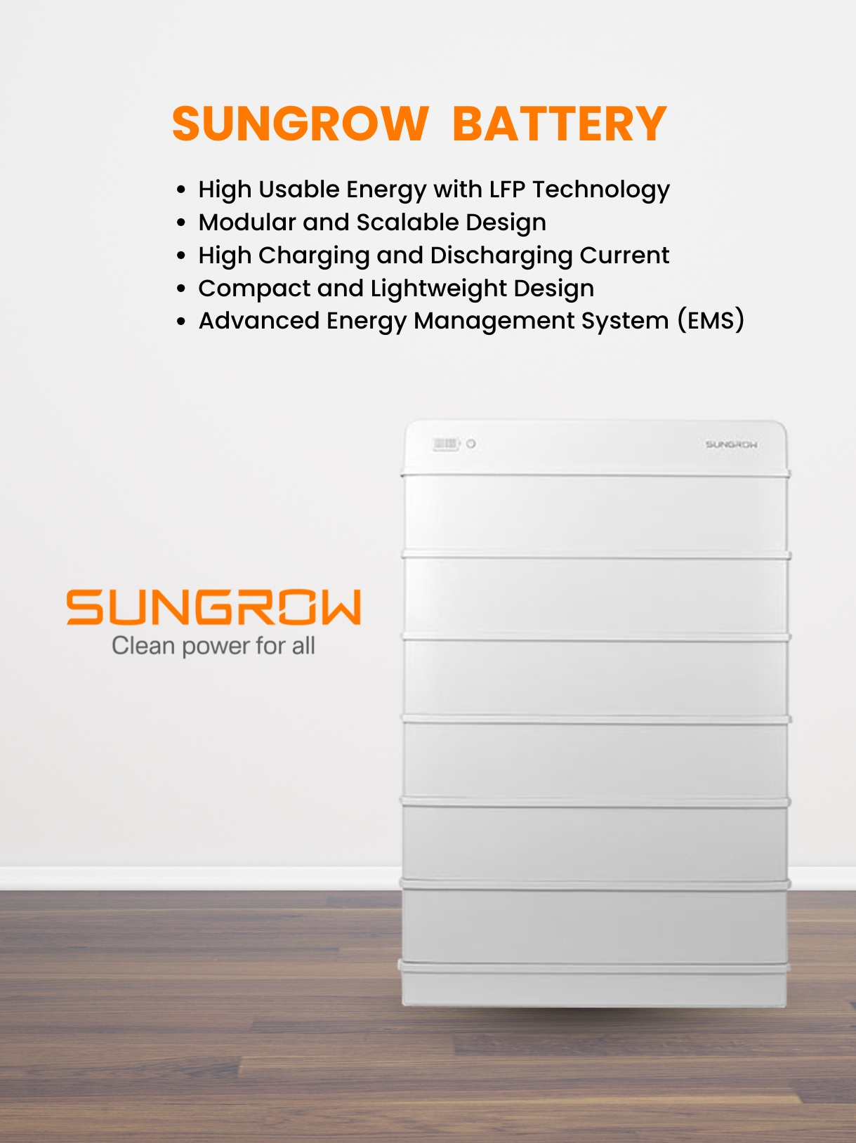 Sungrow Solar Battery
 - banner image
